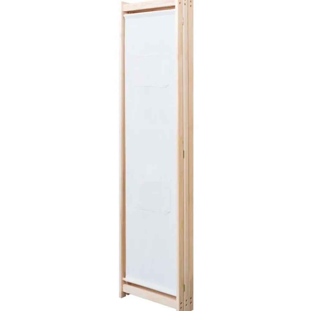 Kamerscherm met 3 panelen 120x170x4 cm stof crème>vidaXL Sale