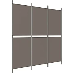 Kamerscherm met 3 panelen 150x180 cm stof kleurig>vidaXL Clearance