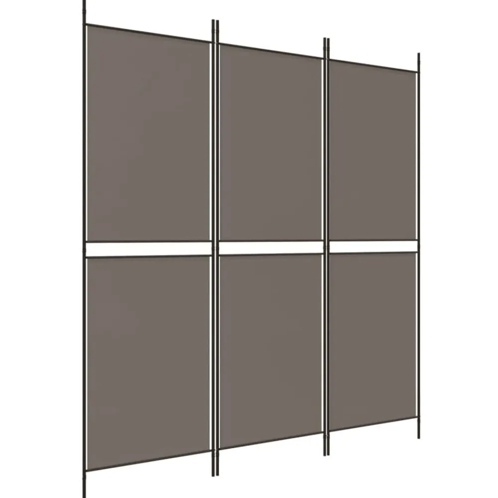 Kamerscherm met 3 panelen 150x180 cm stof kleurig>vidaXL Clearance