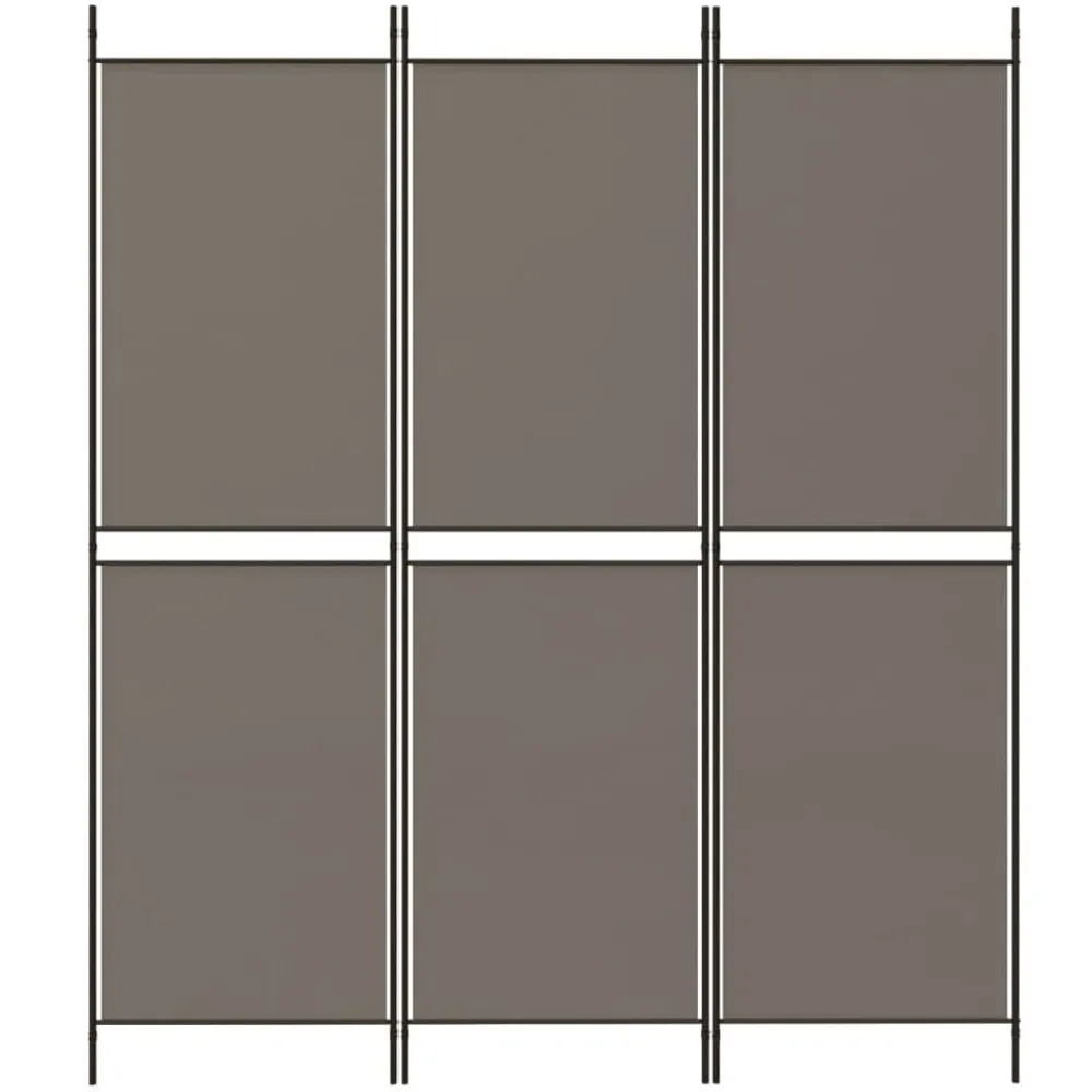 Kamerscherm met 3 panelen 150x180 cm stof kleurig>vidaXL Clearance