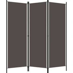 Kamerschermen*vidaXL Kamerscherm met 3 panelen 150x180 cm Antraciet