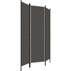 Kamerschermen*vidaXL Kamerscherm met 3 panelen 150x180 cm Antraciet