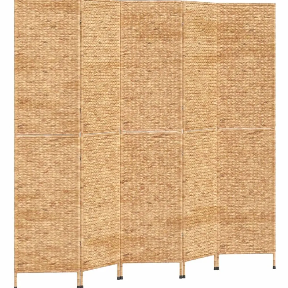 Kamerscherm met 5 panelen 205x180 cm waterhyacint>vidaXL Hot