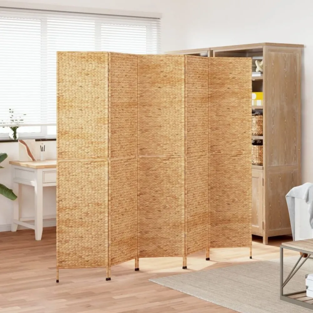 Kamerscherm met 5 panelen 205x180 cm waterhyacint>vidaXL Hot