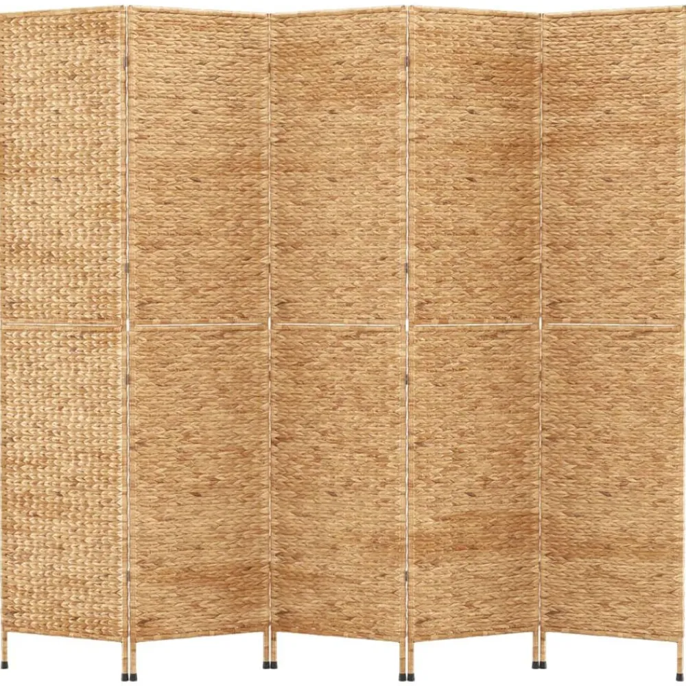Kamerscherm met 5 panelen 205x180 cm waterhyacint>vidaXL Hot