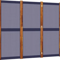 Kamerschermen*vidaXL Kamerscherm met 3 panelen 210x180 cm Donkerblauw