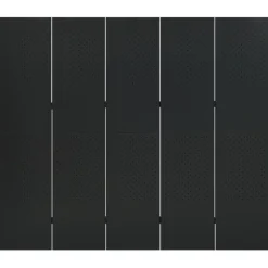Kamerscherm met 5 panelen 200x180 cm staal>vidaXL Online