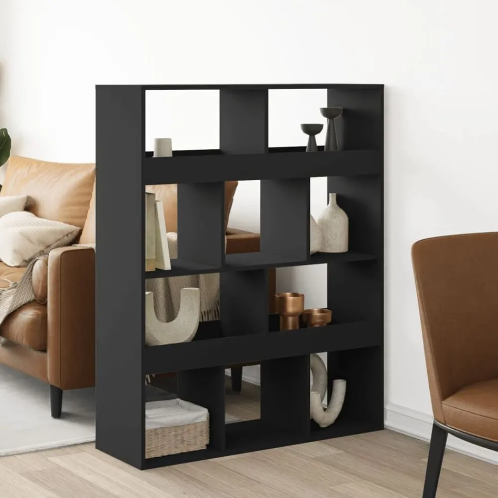 Kamerscherm 100x33x125,5 cm bewerkt hout>vidaXL New