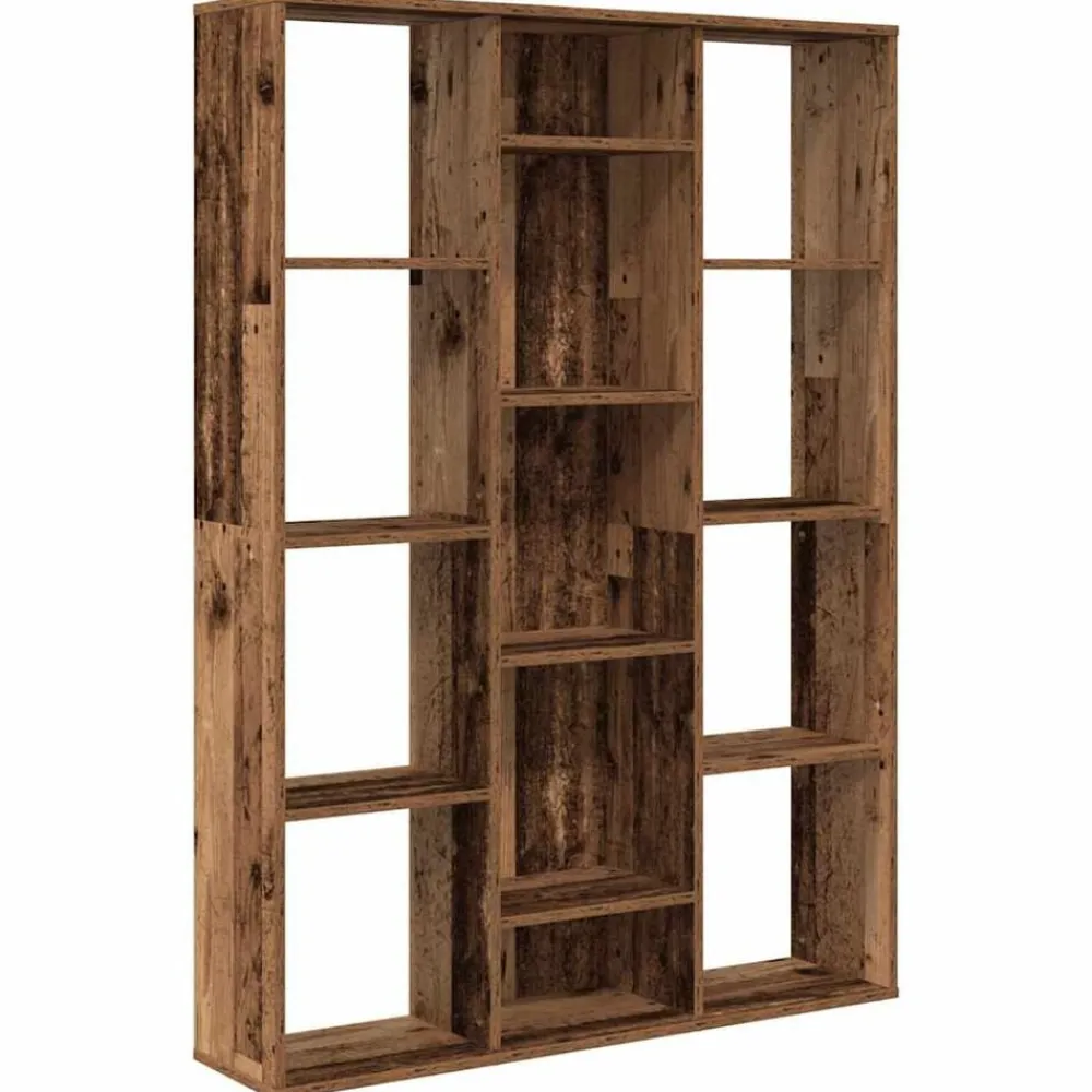 Kamerscherm/boekenkast 100x24x140 cm bewerkt hout>vidaXL Sale