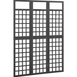 Kamerscherm/trellis met 3 panelen 121x180 cm vurenhout>vidaXL