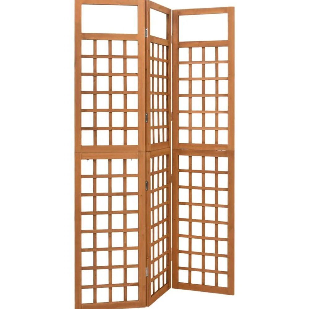 Kamerscherm/trellis met 3 panelen 121x180,5 cm vurenhout>vidaXL Clearance