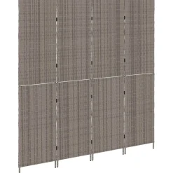 Kamerverdeler 195 x 180 cm poly rattan>vidaXL