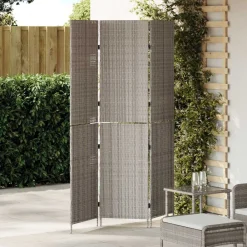 Kamerverdeler 146 x 180 cm poly rattan>vidaXL