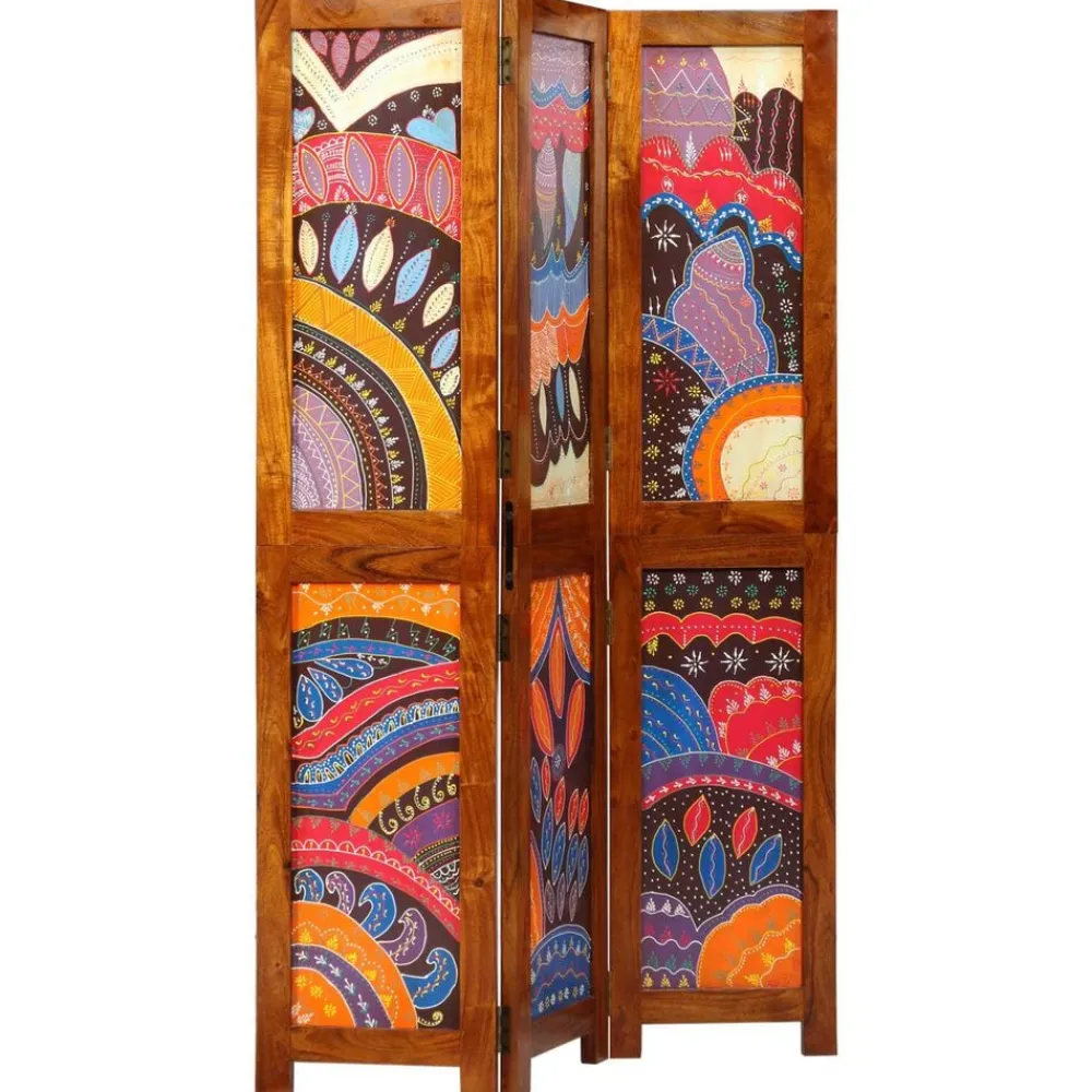 Kamerschermen*vidaXL Kamerverdeler Honingbruin 105 x 1,5 x 160 cm Massief Acaciahout