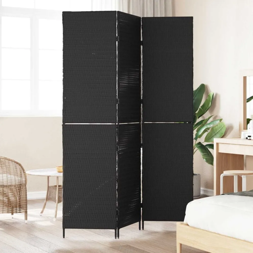 Kamerverdeler 146 x 180 cm poly rattan>vidaXL Discount