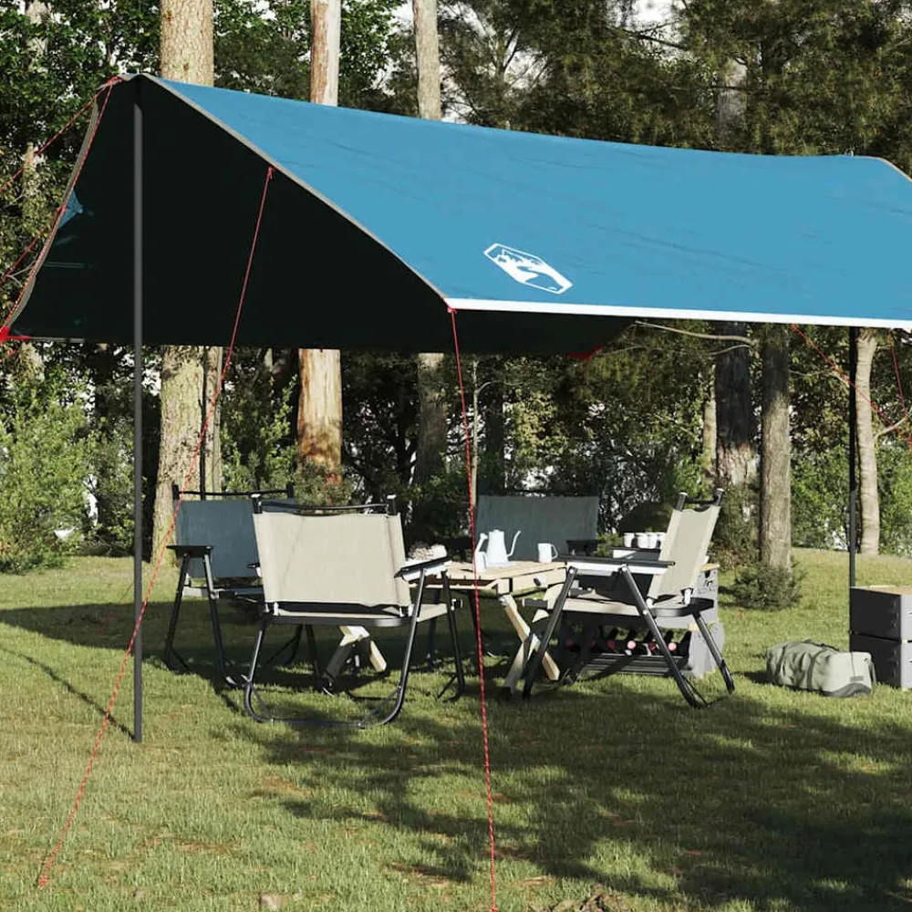 Buitensport*vidaXL Kampeerluifel waterdicht 460x305x210 cm Blauw