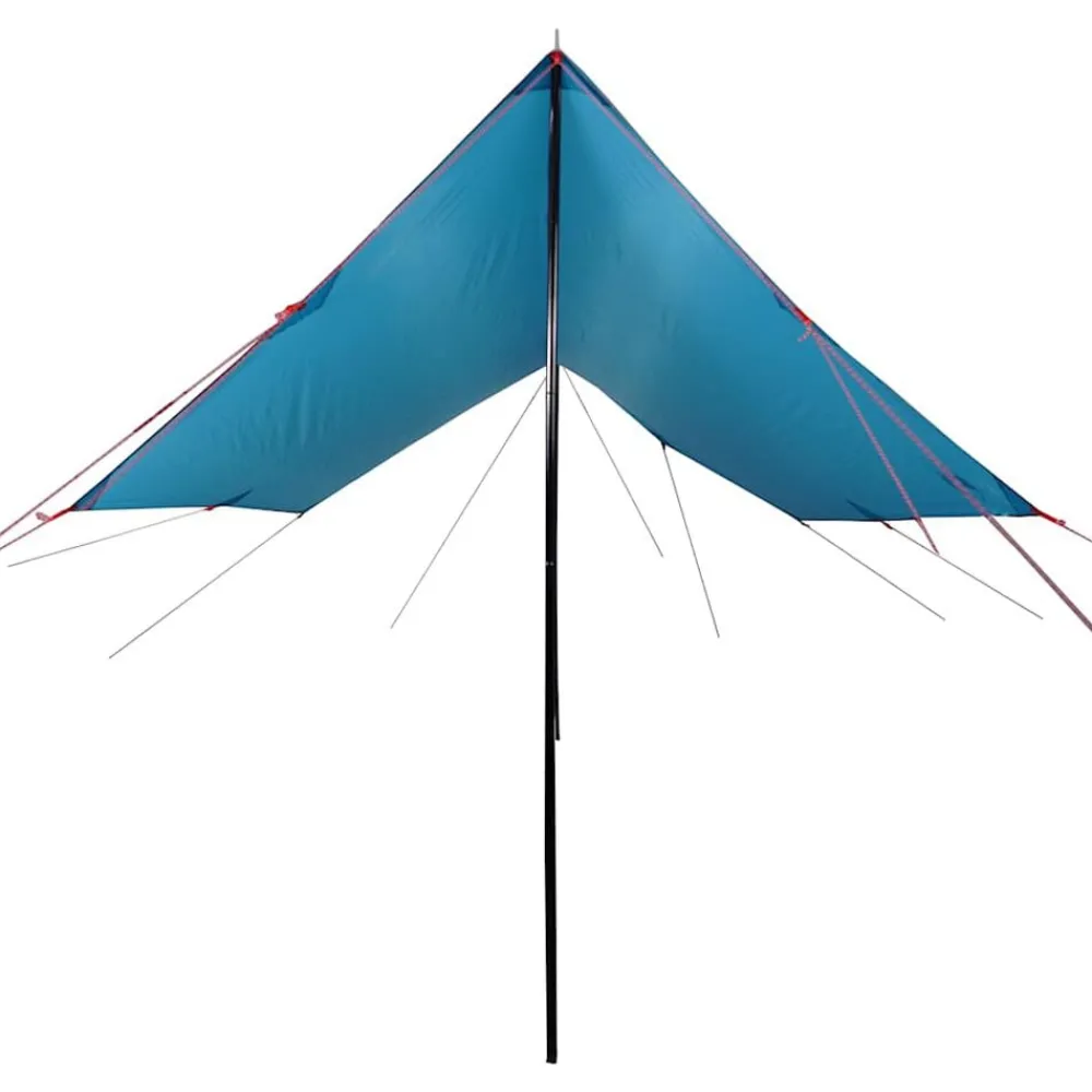 Buitensport*vidaXL Kampeerluifel waterdicht 460x305x210 cm Blauw