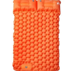 Kampeermatras met kussens zelfopblazend 2-persoons>vidaXL Best