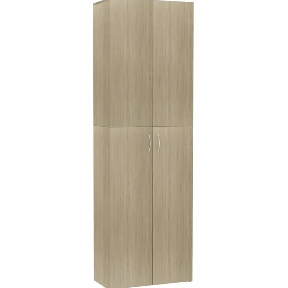 Kantoorkast 60x32x190 cm bewerkt hout kleurig>vidaXL Sale