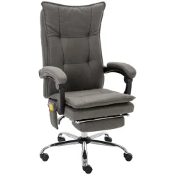 Kantoormassagestoel stof>vidaXL New