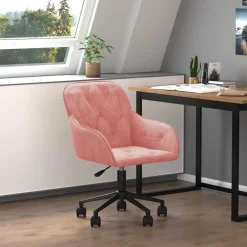 Kantoorstoel draaibaar fluweel>vidaXL New