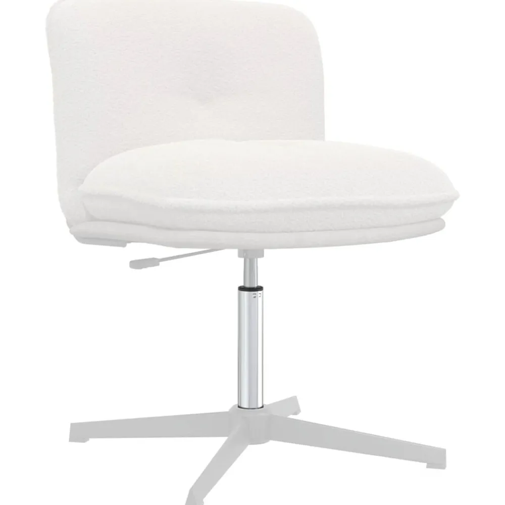 Bouwbeslag*vidaXL Kantoorstoel gascilinder 355-540 mm IJzer Chroom