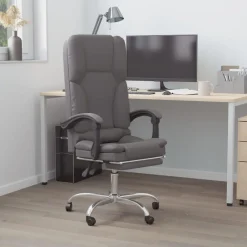 Kantoorstoel massage verstelbaar kunstleer>vidaXL Outlet
