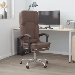 Kantoorstoel massage verstelbaar kunstleer>vidaXL Discount