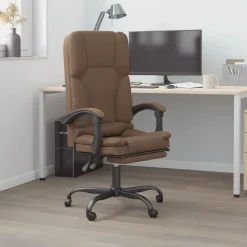 Kantoorstoel massage verstelbaar stof>vidaXL