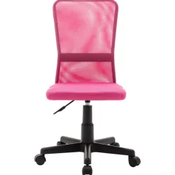 Kantoormeubelen*vidaXL Kantoorstoel 44x52x100 cm mesh stof Roze