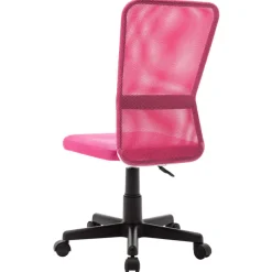 Kantoormeubelen*vidaXL Kantoorstoel 44x52x100 cm mesh stof Roze
