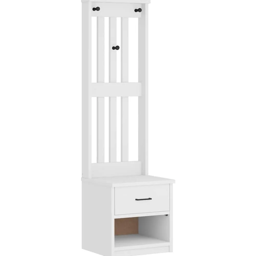 Kapstok SANDNES 45x40x159,5 cm massief grenenhout>vidaXL Sale