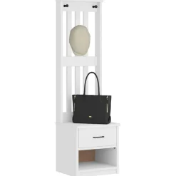 Kapstok SANDNES 45x40x159,5 cm massief grenenhout>vidaXL Sale