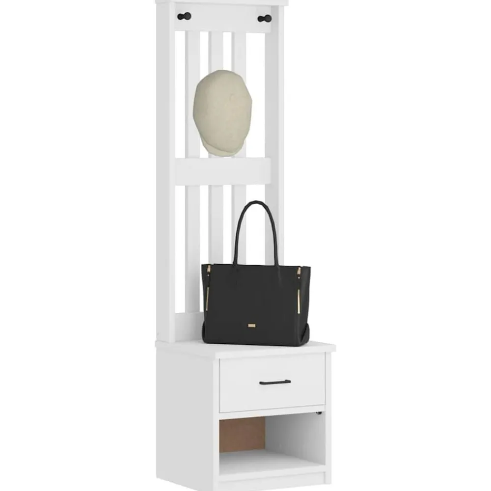 Kapstok SANDNES 45x40x159,5 cm massief grenenhout>vidaXL Sale