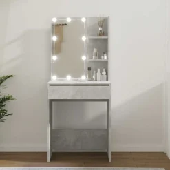 Kaptafel met LED-verlichting 60x40x140 cm>vidaXL New
