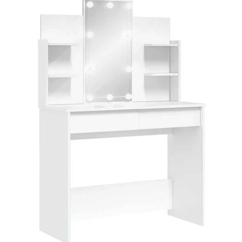 Kaptafel met LED-verlichting 96x40x142 cm>vidaXL New