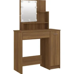 Kaptafel met LED-verlichting 86,5x35x136 cm><noscript><img width=