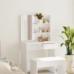 Kaptafel met spiegel 74,5x40x141 cm>vidaXL Sale