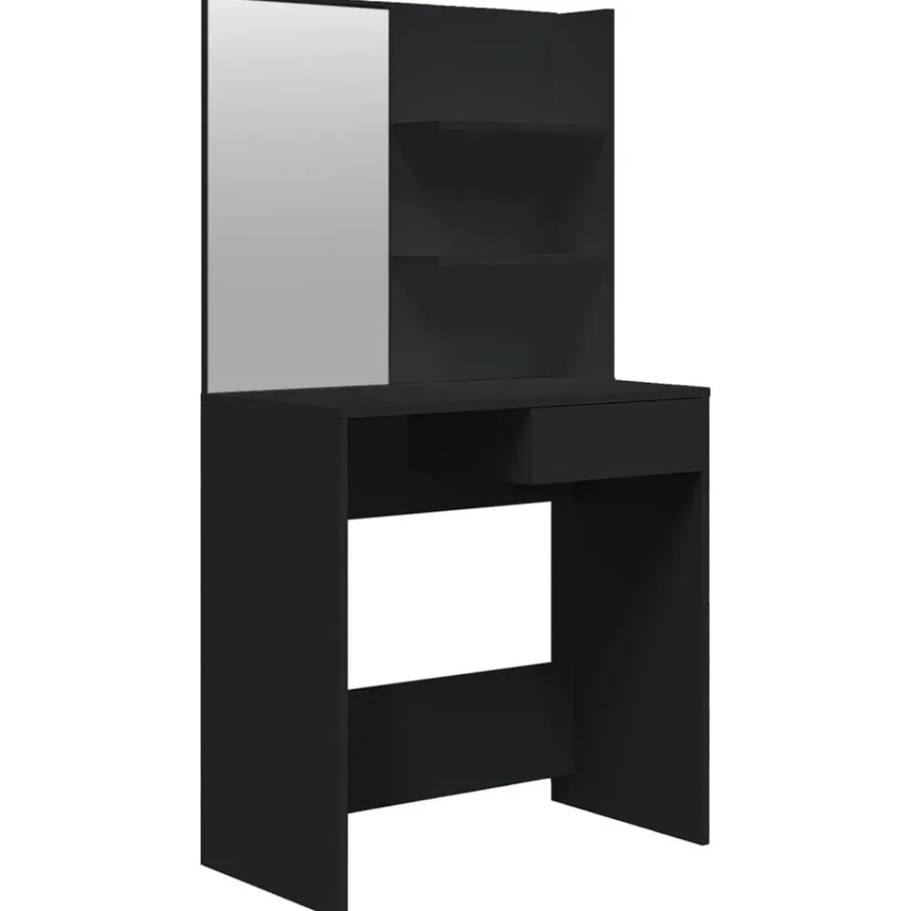 Kaptafel met spiegel 74,5x40x141 cm>vidaXL Outlet