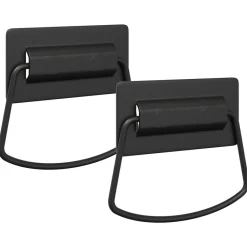Bouwbeslag*vidaXL Kast Handvatten 2 pcs 85 x 45 mm Metaal Zwart