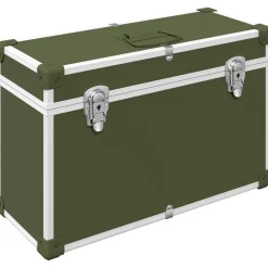 Bouwbeslag*vidaXL Kast Handvatten 2 pcs Olijf Groen 85 x 45 mm Metaal Olijfgroen