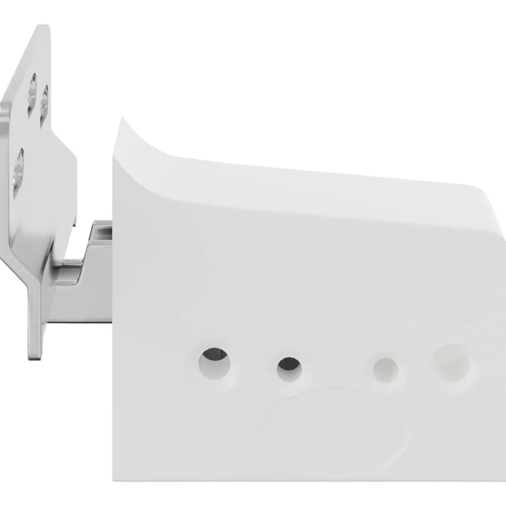 Kast Hangbeugel 2 pcs Wit 70 x 48 x 19 mm Ijzer en Plastic>vidaXL Sale