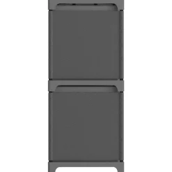Kast met 4 vakken met boxen 69x30x72,5 cm stof><noscript><img width=