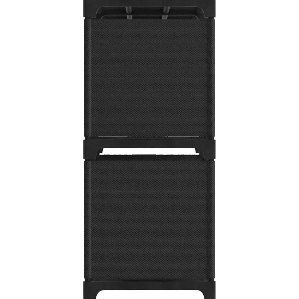 Kast met 4 vakken 69x30x72,5 cm stof>vidaXL Hot