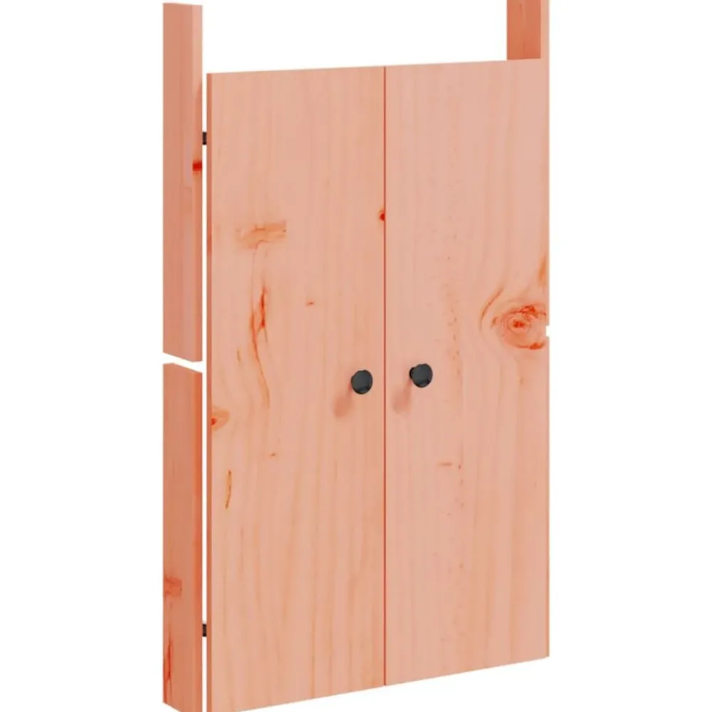 Kastdeurtjes voor buitenkeuken MEPPEL 2 st 50x9x82 cm douglashout>vidaXL New