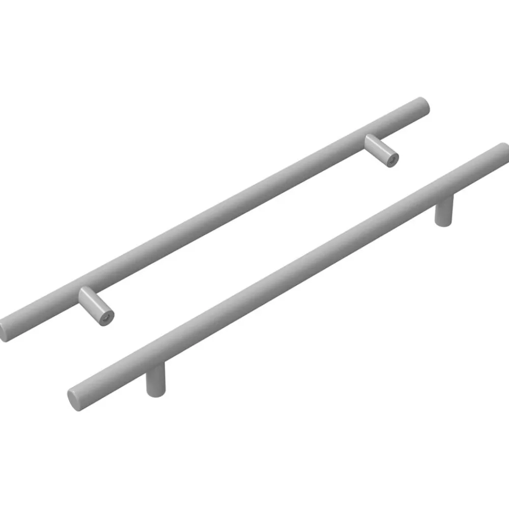 Kasthandgreep 2 pcs Zilver 300 mm Roestvrij staal>vidaXL
