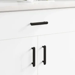 Kasthandgreep 2 pcs Zwart 121 x 16.6 x 28.3 mm IJzer>vidaXL Best