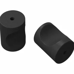 Kastknoppen 2 pcs Zwart M4 x 12 mm IJzer>vidaXL Best