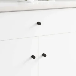 Kastknoppen 2 pcs Zwart M4 x 12 mm IJzer>vidaXL Best