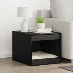 Kattenbak Omheining 47 x 59 x 42 cm Bewerkt hout>vidaXL